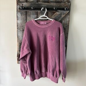 Men's Vintage Wind River Crewneck Pale Burgundy